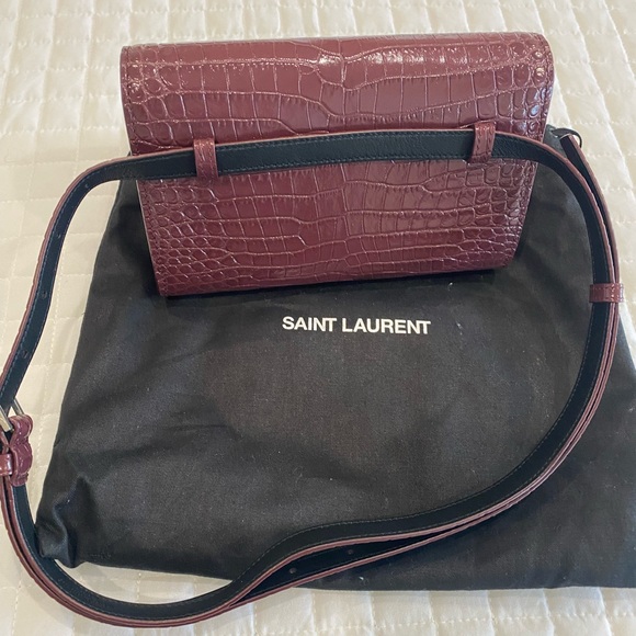 Kate croc belt bag in purple, brand new never worn - Picture 3 of 3